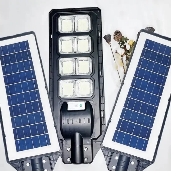 Nueva lámpara de calle solar integrada a prueba de agua con sensor de movimiento para exteriores, lámpara de calle solar LED para pared de jardín