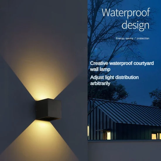 La antigüedad decorativa modificada para requisitos particulares enciende las luces de pared al aire libre impermeables de aluminio LED